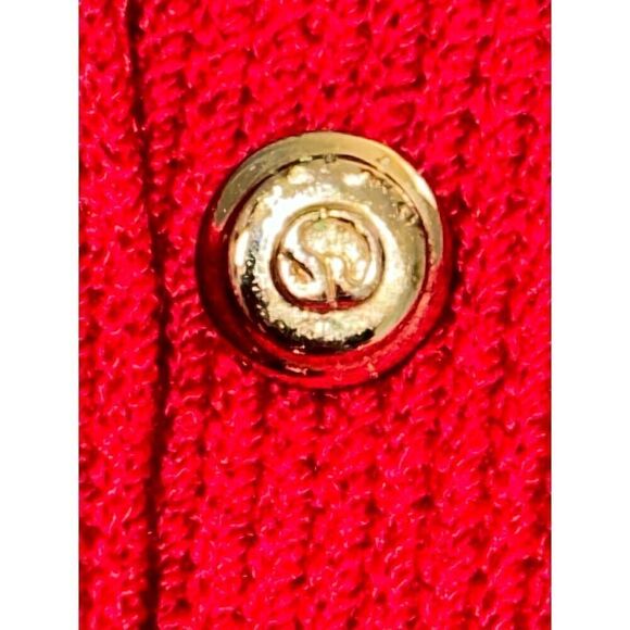 Red‎ Knit St John Jacket - Picture 5 of 8